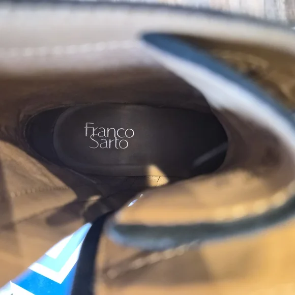 Like New Leather Ankle Boots - Picture 6 of 7